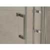 ctvrtkruhovy sprchovy kout modern chrom 190