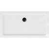 MEXEN/S - Flat sprchová vanička obdélníková slim 140 x 70, bílá + černý sifon 40107014B