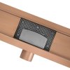 REA - Odtokový žlab Neox brush copper 60 REA-G4897