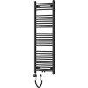 MEXEN/S - Ares radiátor + topná tyč 1500 x 500 mm, 600 W, černá W102-1500-500-6600-70