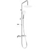 MEXEN/S - KX67 Sprchový sloup s termostatickou baterií, chrom / bílá 771506791-00