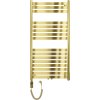 MEXEN/S - Uran radiátor + topná tyč 1200 x 600 mm, 600 W, zlatá W105-1200-600-2600-50