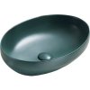 MEXEN - Cornelia umyvadlo na desku 50x36, tmavě zelená mat 21885047