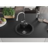 MEXEN/S - Diego granitový dřez 1-miska včetně baterie Elia, černá 6512-77-670101-00