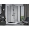 MEXEN/S - Apia Sprchový kout 100x80, transparent, chrom + vanička Rio 840-100-080-01-00-4510