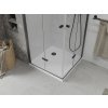 MEXEN/S - Lima Duo sprchový kout 100x100, transparent, černá +vanička se sifonem 856-100-100-70-02-4010B