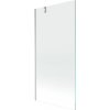 MEXEN/S - Next vanová zástěna FIX 90 x 150, transparent, nikl kartáčovaná 895-090-000-00-00-97