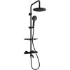 MEXEN/S - KT05 vanový sloup s termostatickou baterií, černá 779000593-70