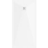 MEXEN/S - Stone+ obdélníková sprchová vanička 180 x 80, bílá, mřížka bílá 44108018-W