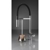 DEANTE - Magnetic chrom Kuchyňská baterie, s připojením na vodní filtr, s elastickou hubicí BRM_075M