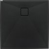 DEANTE - Correo nero Granitová sprchová vanička, čtvercová, 80x80 cm KQR_N42B