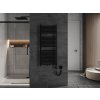 MEXEN/S - Mars radiátor + topná tyč 1200 x 500 mm, 500 W, černá W110-1200-500-6500-70