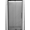 MEXEN/S - Velar L posuvné sprchové dveře 90, transparent, černá 871-090-003-01-70