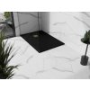 MEXEN/S - Stone+ obdélníková sprchová vanička 90 x 70, černá, mřížka zlatá 44707090-G