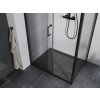 MEXEN/S - APIA sprchový kout 125x70, transparent, černá 840-125-070-70-00