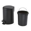 POTTY odpadkový koš 5l, Soft Close, černá mat