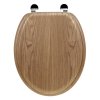 AQUALINE WC sedátko, dub