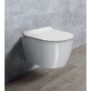 PURA SHORT závěsná WC mísa, Swirlflush, 35x46cm, bílá ExtraGlaze  DOPRAVA ZDARMA