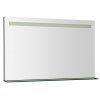 BRETO zrcadlo s LED osvětlením a policí 100x60,8cm