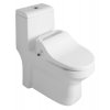 HUBERT WC kombi s elektronickým bidetem USPA LUX, spodní/zadní odpad, bílá