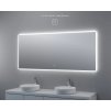 Zrcadlo s LED osvětlením, 1600 x 700 x 30 mm, nastavitelná barva, systém proti zamlžování