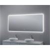 Zrcadlo s LED osvětlením, 1600 x 700 x 30 mm, nastavitelná barva, systém proti zamlžování