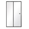 sprchove dvere duo slide black
