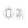 podomitkovy sprchovy set modena 2f chrom