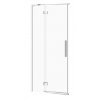 CERSANIT - Sprchové dveře s panty CREA 90x200, levé, čiré sklo S159-005