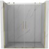 MEXEN/S - Velar Duo posuvné sprchové dveře 170, transparent, złote 871-170-000-02-50