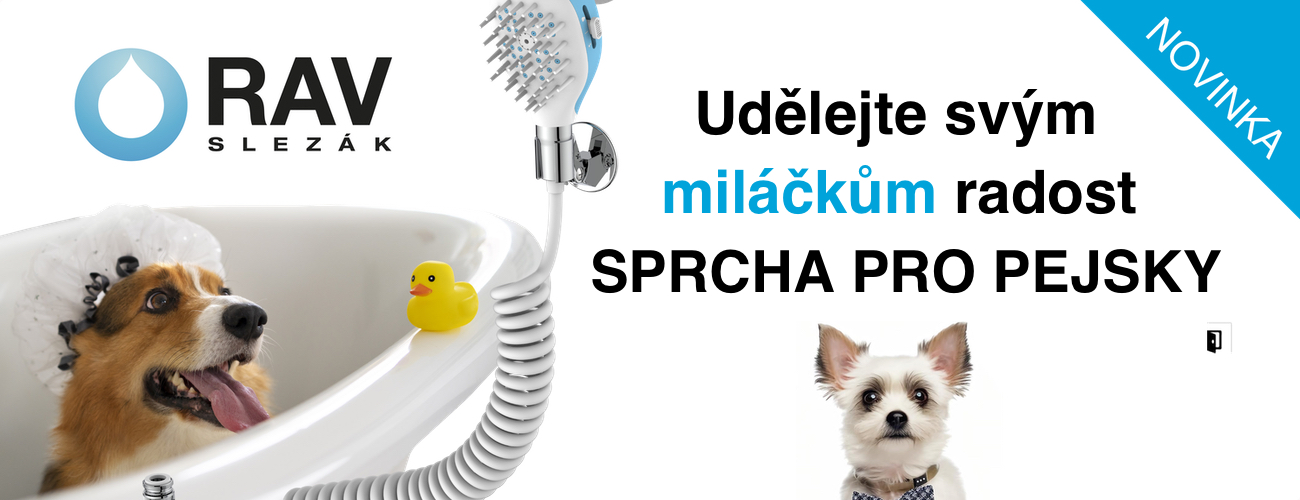 Sprcha pro pejsky