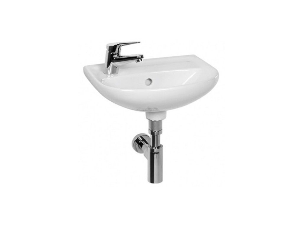 JIKA H8153810001051 - Lyra plus umývátko 40 x 31 cm s otvorem vlevo ...