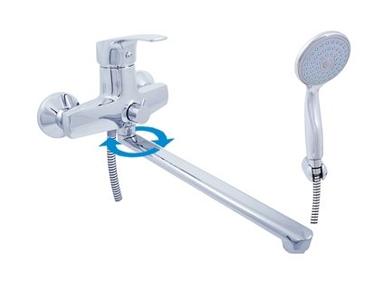 Slezák Rav KONGO K053.5/1 baterie pro vanu a umyvadlo 150 mm obrázek č.: 1