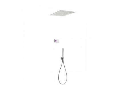 Tres SHOWER TECHNOLOGY 09286561 Termostatický podomítkový elektronický sprchový set - lesklý chrom obrázek č.: 1