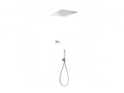 Tres 09286562 Termostatický podomítkový elektronický sprchový set SHOWER TECHNOLOGY CHROMOTHERAPY - lesklý chrom obrázek č.: 1