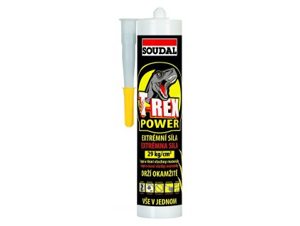 Soudal T-Rex Power Lepidlo a tmel 290 ml - bílý obrázek č.: 1