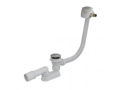 Ravak Vanový sifon s napouštěním přepadem 800 C-C H/K chrom, vanový sifon klik klak, délka 80 cm obrázek č.: 1