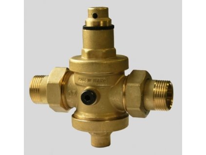 Redukční ventil - regulátor tlaku   1/2" (DN 15) včetně šroubení, mosaz obrázek č.: 1