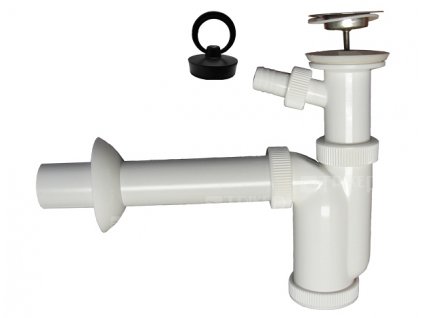 Sifon umyvadlový T-1016C s přípojkou pro pračku nebo myčku obrázek č.: 1