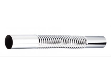 Chromovaná trubka ohebná k sifonu - připojovací kus 32 mm x 280 mm, chrom, mosaz (flexi připojovací trubka 32 mm) obrázek č.: 1