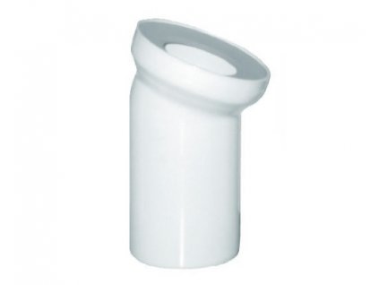 Připojovací WC koleno 22° x 110 mm - dopojovací odpadní koleno s manžetou obrázek č.: 1