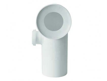 Připojovací WC koleno 90° x 110 mm s odbočkou vlevo - dopojovací odpadní koleno s přípojkou 50 mm a s manžetou obrázek č.: 1