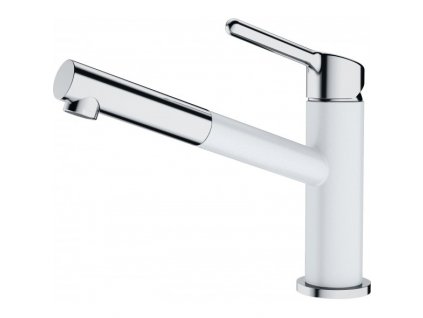 FRANKE 115.0623.139 FC 3055.094 ORBIT dřezová baterie s vytahovací sprchou - chrom/bílá-led obrázek č.: 1