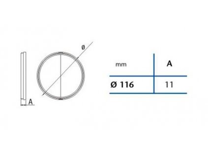 Zpětná klapka 120mm obrázek č.: 1