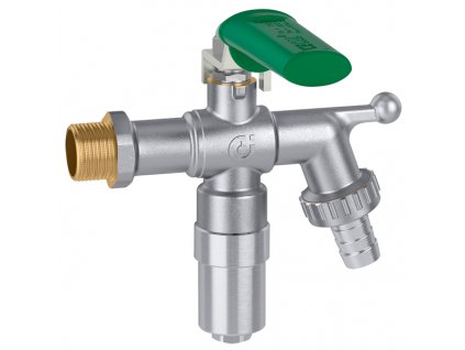 Caleffi Icecal mrazuvzdorný zahradní kulový kohout 1/2" s pojistkou proti zamrznutí pro teploty od -30°C do 90°C obrázek č.: 1