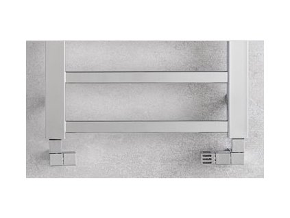 PMH CUBE-CET-R termostatická připojovací sada radiátorových ventilů pravá - chrom (P.M.H.) obrázek č.: 1