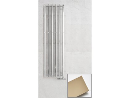 PMH Rosendal R2GB koupelnový radiátor 266x1500 mm - šedobéžová lesk (P.M.H.) obrázek č.: 1