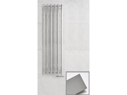 PMH Rosendal R2MS koupelnový radiátor 266x1500 mm - metalická stříbrná (P.M.H.) obrázek č.: 1