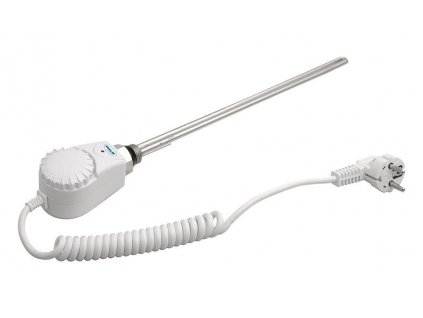 Elektrická topná tyč s integrovaným termostatem 300W, bílá obrázek č.: 1