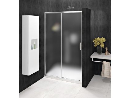 SIGMA SIMPLY sprchové dveře posuvné 1100 mm, sklo Brick obrázek č.: 1